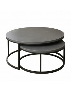 CONJ. MESAS DE CENTRO METAL...