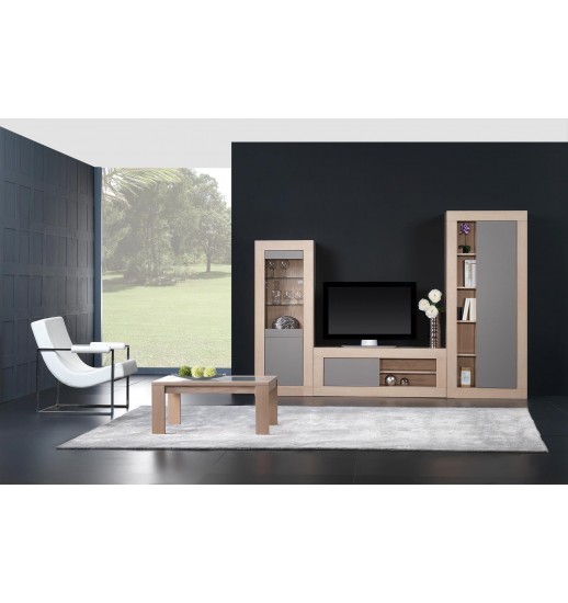 ELEMENTO TV ESMERALDA CARVALHO/CINZA...