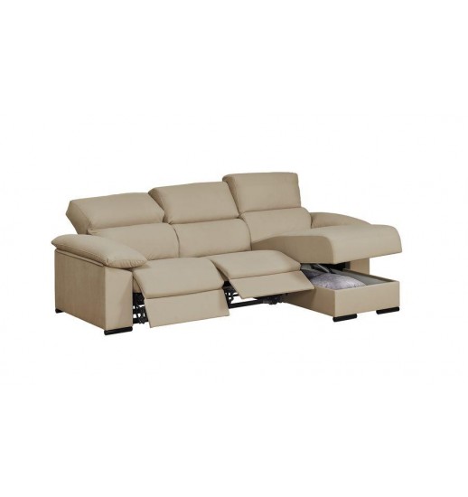 SOFA 3 LUG + CHAISE REVERSIVEL EVA C/...