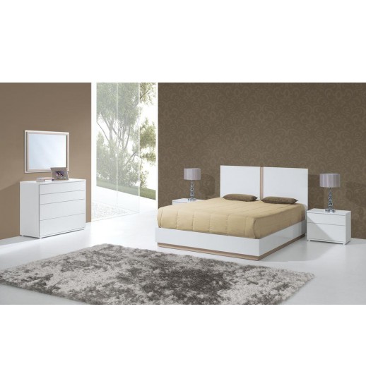 MOLDURA CHIADO - BRANCO/CARVALHO