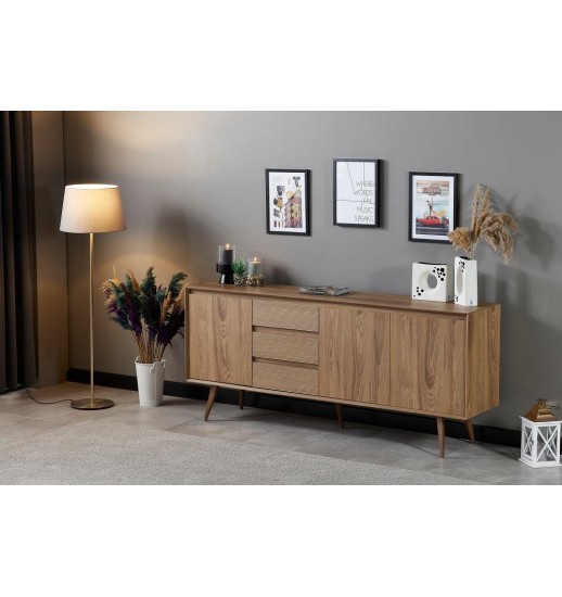 APARADOR 202*045*87 AVONA WALNUT