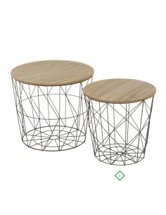 MESA DE APOIO METAL/MDF...