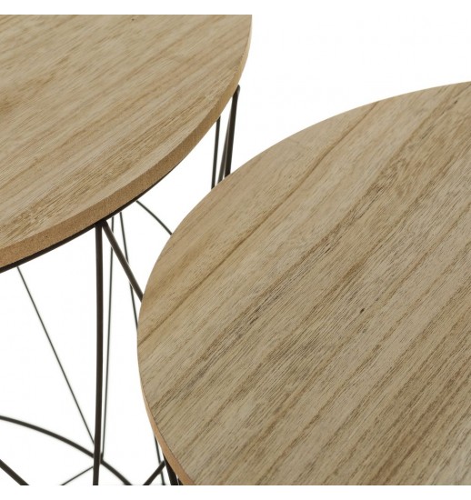 MESA DE APOIO METAL/MDF PEQUENA...