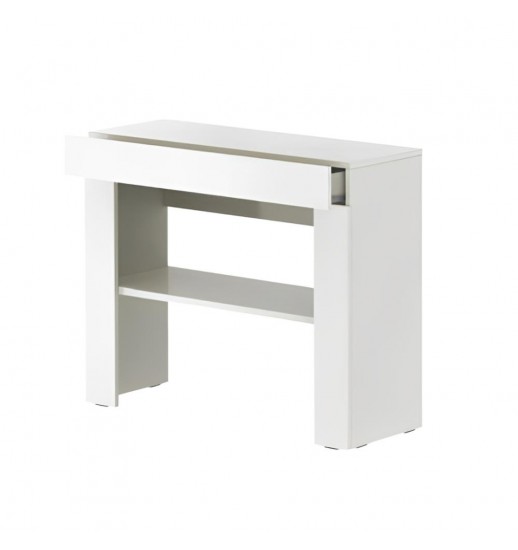 MOVEL HALL 1 GAVETA  ALLSTONE - BRANCO