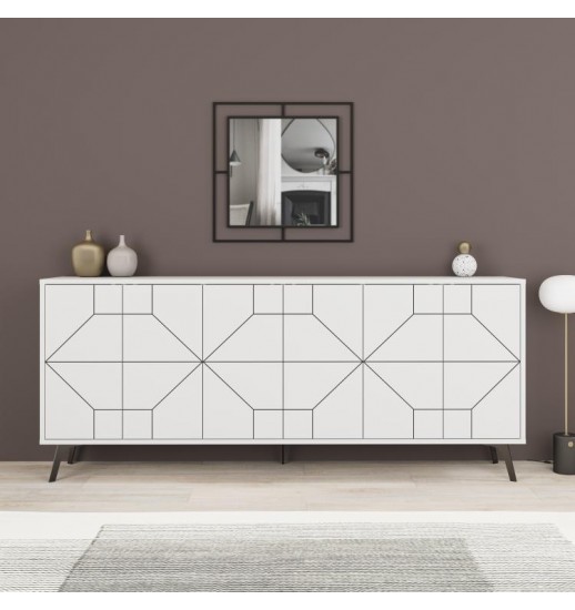 CONSOLA AFEIRA DUNE 181*35*77 WHITE -...