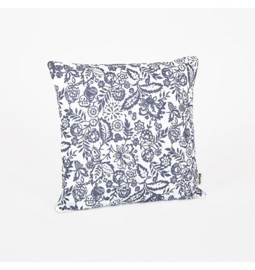 ALMOFADA CHIC FLOR INDIGO 50*50CM  -...