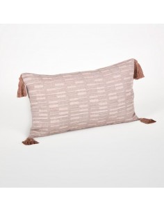 ALMOFADA JACQUARD MALVA...