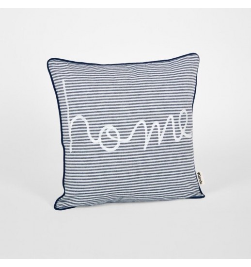 ALMOFADA HOME RISCAS MARINO 45*45CM...