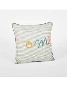 ALMOFADA HOME RISCAS VERDE...