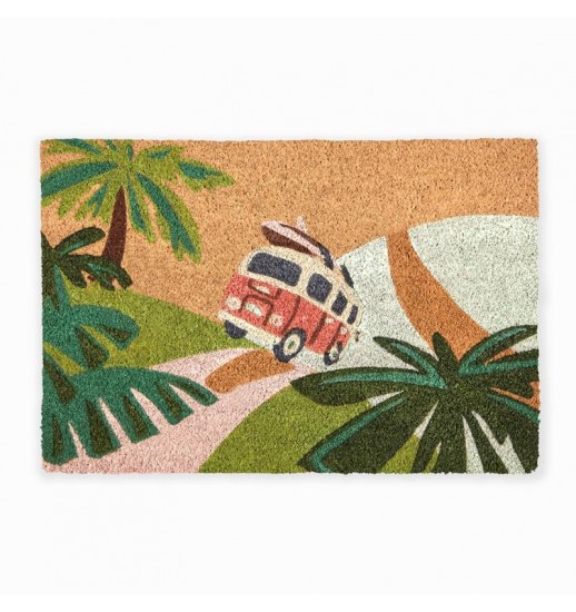 TAPETE 100% FIBRA DE COCO/PVC 40*60CM...