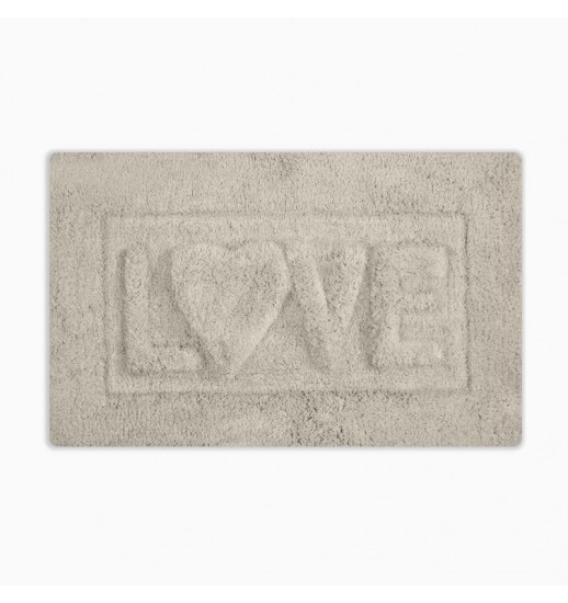 TAPETE CASA DE BANHO LOVE BEGE...
