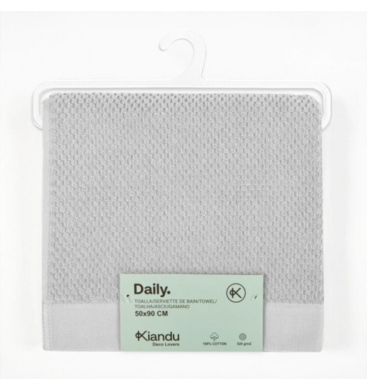 TOALHA DAILY 100%ALG. 50*90CM PEROLA...