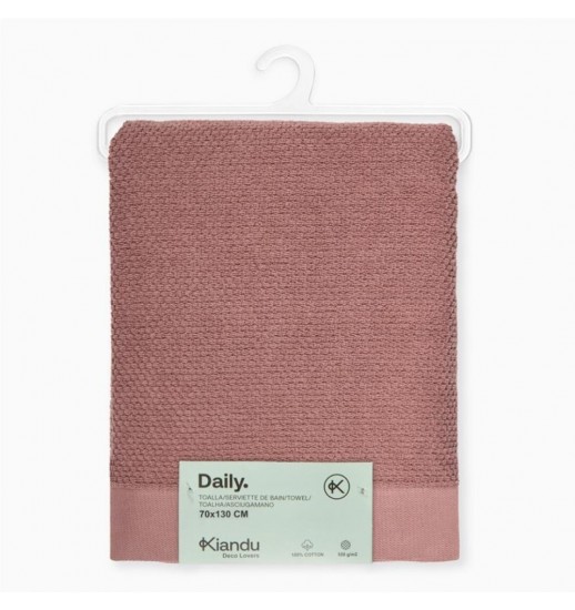 TOALHA DAILY 100%ALG. 70*130CM MALVA...