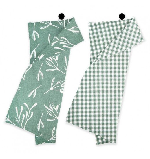 CONJ.2 PANOS COZINHA 100%ALG. 40*65CM...