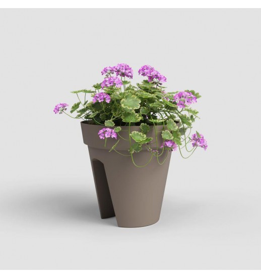 VASO CAPRI VARANDA 30CM MA TORTORA -...