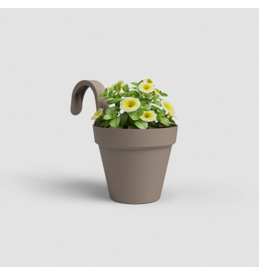 VASO CAPRI SIMPLES VARANDA 20CM MA...