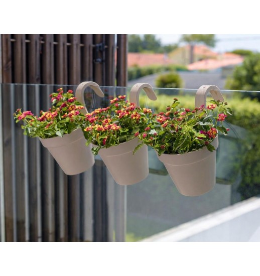 VASO CAPRI SIMPLES VARANDA 20CM MA...