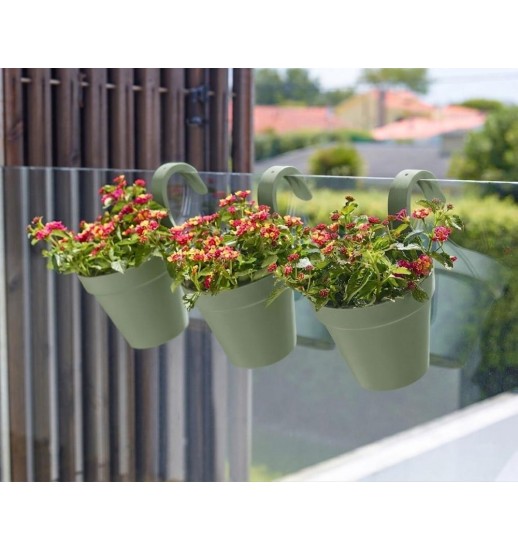 VASO CAPRI SIMPLES VARANDA 20CM MA...