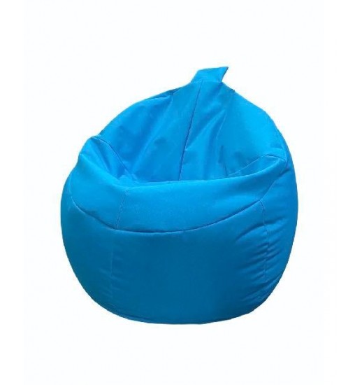 PUFF BOLA 90CM POLIESTER TURQUESA -...