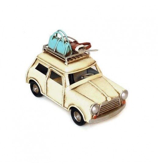 CARRO DECORAÇÃO METAL C/MALAS...