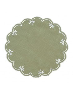 INDIVIDUAL 38CM ONDAS VERDE...