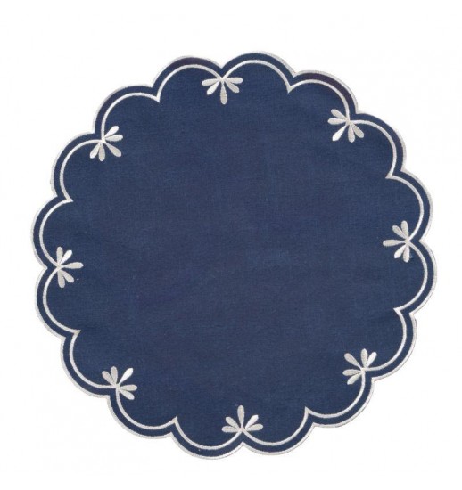 INDIVIDUAL 38CM ONDAS AZUL - 312910