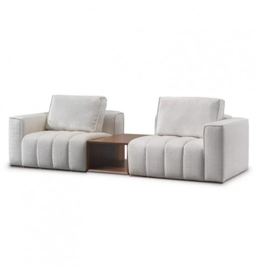 SOFA 2 LUGARES + MESA APOIO PURA YARA...