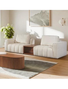 SOFA 2 LUGARES + MESA APOIO... 2