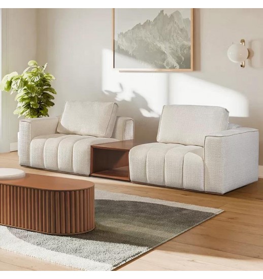 SOFA 2 LUGARES + MESA APOIO PURA YARA...