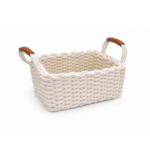 CESTO BRANCO GRANDE 30*23*13CM -...