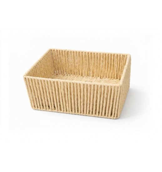 CESTO BEGE MEDIO 22*16*9CM - 127035107