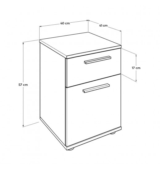 MESA DE CABECEIRA AFEIRA 40*41*57...