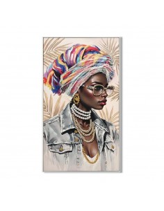 QUADRO TECIDO TELA MDF...