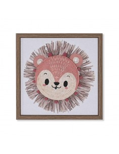 QUADRO TECIDO TELA RAFIA...