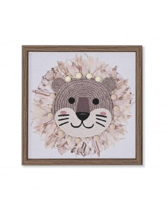 QUADRO TECIDO TELA RAFIA...