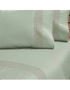 JOGO DE CAMA CASAL160 VERDE...