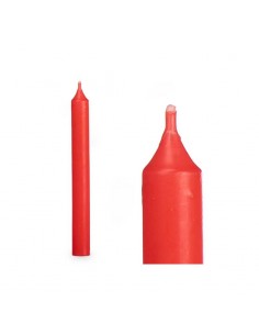 CONJ. 8 VELAS VERMELHAS...