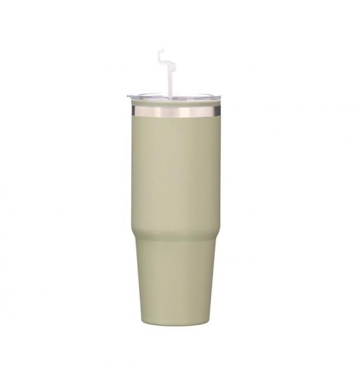 COPO DUPLA CAMADA C/TAMPA 900ml VERDE...